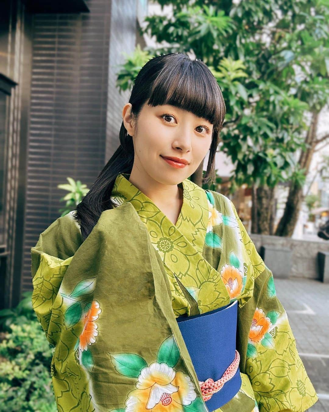 内藤好美さんのインスタグラム写真 - (内藤好美Instagram)「おばあちゃんのお下がり👘  黄緑かわいいっ。  traditional Japanese dance lesson.  日本舞蹈练习.  일본 무용 연습.  #action#actress#japan#japanese#followme #karate#kyokushin#kyokushinkarate#blackbelt#アクション#アクション女優#空手#極真空手#黒帯#二段#武打#動作片#動作演員#女演員#액션#가라테#액션영화#일본#kimono#日本舞踊#日舞#内藤好美#太田プロ#hime#himecut」9月24日 16時53分 - _ko._.no_