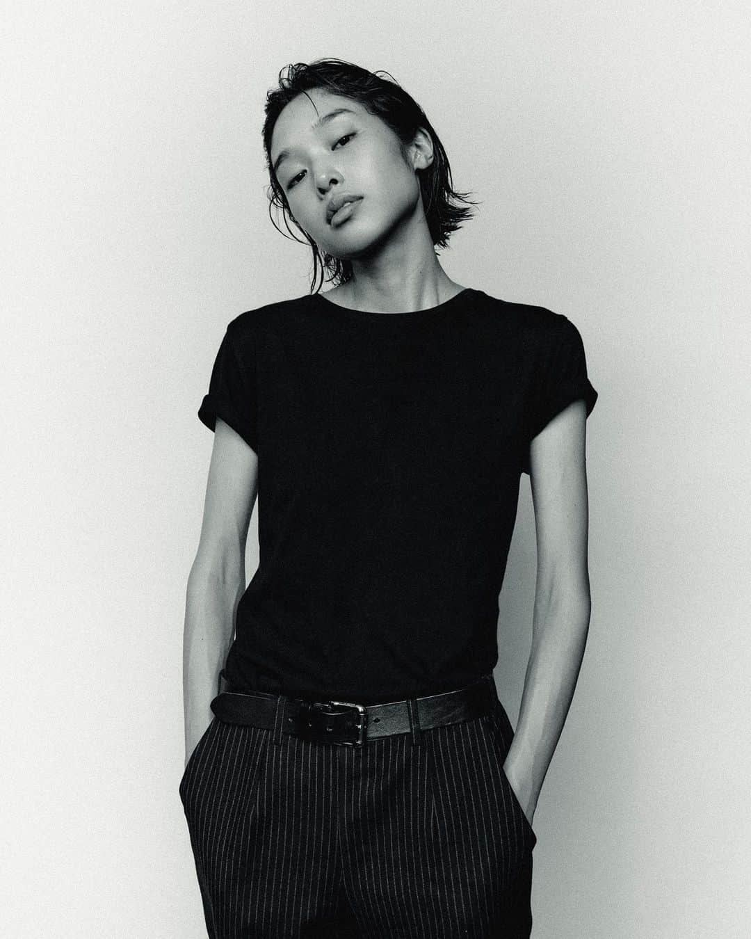 本山琴美のインスタグラム：「🇫🇷  📸 @thomaslavellephotography   @thelucillede  @unknownmodelmanagement   Thank you🫶✨  #photo #photography #model #paris #parismodel #shooting #testshoot #portrait #portraitphotography #blackandwhite #modeltest」