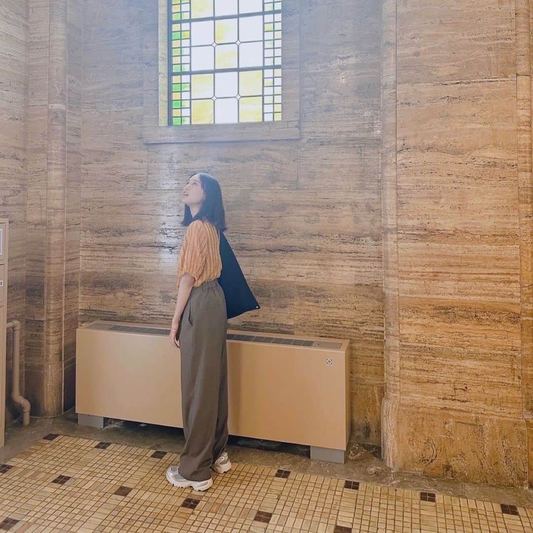 大友花恋さんのインスタグラム写真 - (大友花恋Instagram)「京都で撮影していた「無用庵隠居修行7」。 お休みの日、 京セラ美術館で ...