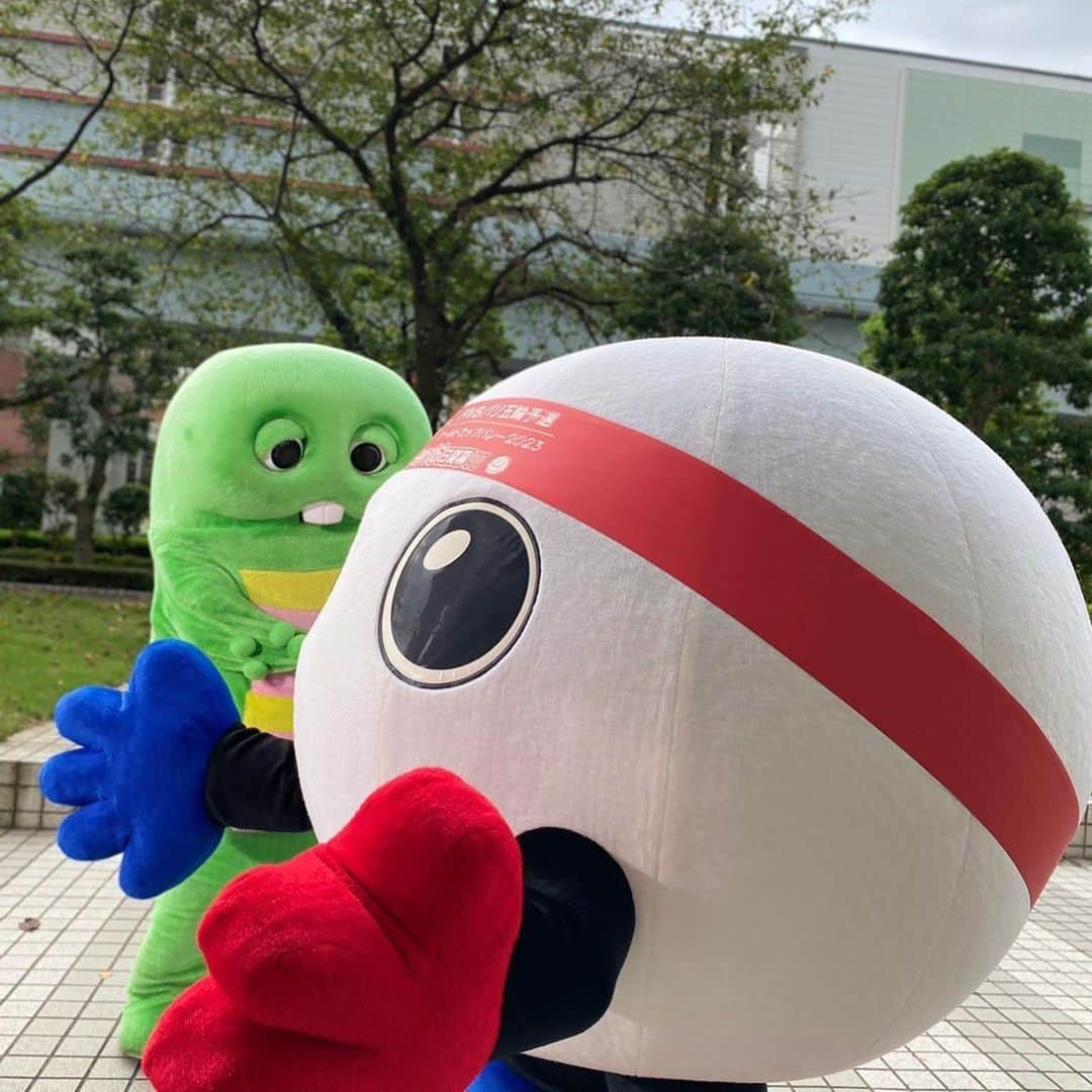 ガチャピンさんのインスタグラム写真 - (ガチャピンInstagram)「がんばれ！NIPPON！」9月24日 18時18分 - gachapin_official