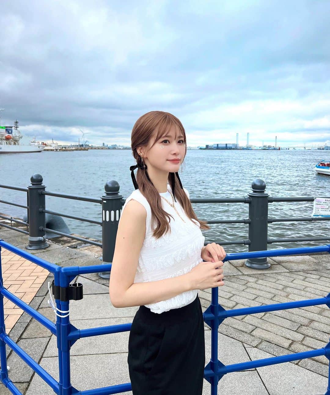 のインスタグラム：「そういえば久々に少しだけ髪を明るくしました〜 気分転換🥚」