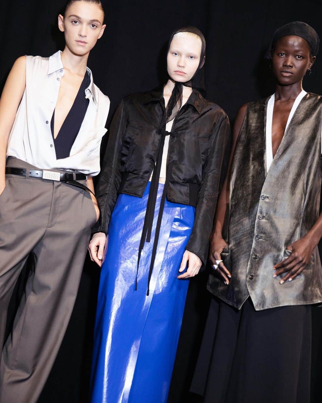 のインスタグラム：「Backstage #MM6 Maison Margiela Spring-Summer 2024」