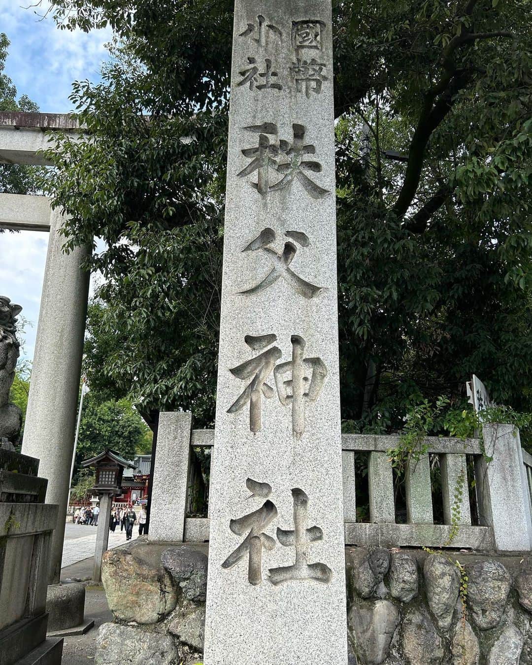 田中珠里さんのインスタグラム写真 - (田中珠里Instagram)「遊び→ボブ #秩父神社」9月24日 18時56分 - shuritanaka_official