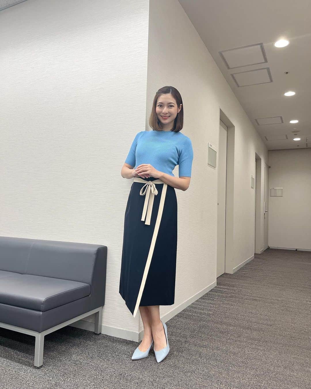 住田紗里さんのインスタグラム写真 - (住田紗里Instagram)「先週の衣装です☀️ 明日からも頑張ります！  トップス clear (@clear.official) スカート TITE in the store (@titeinthestore_official)  ワンピース VERSEAU (@_verseauofficial_)  トップス clear (@clear.official) パンツ Three Four Time (@threefourtime_official)  トップス・パンツ TITE in the store (@titeinthestore_official)  #グッドモーニング#衣装#clear#titeinthestore#verseau#threefourtime#テレビ朝日#テレ朝#テレビ朝日アナウンサー#アナウンサー#住田紗里」9月24日 18時59分 - sarisumita_ex