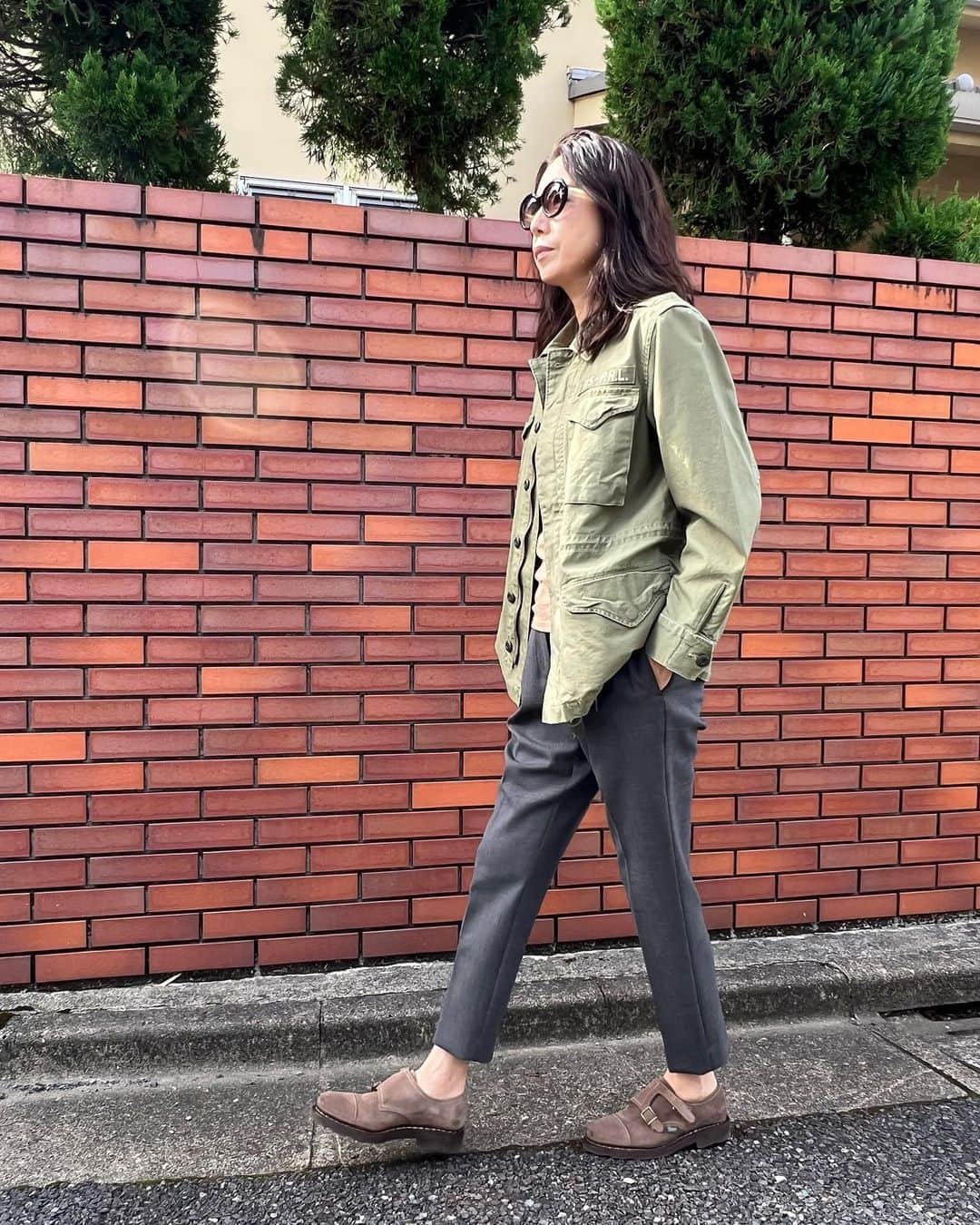のインスタグラム：「今日は昼公演でした😊  たくさんの方々に観に来ていただきありがとうございました💕 🧥: @poloralphlauren  @ralphlauren #poloralphlauren  👞: @paraboot_official_japan #paraboot」