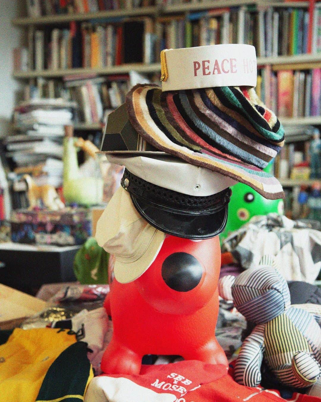 Paul Smithのインスタグラム：「I’ve collected hats from all corners of the world - from Japan to New Orleans - each with its own story. Today, over on @paulsmithdesign I’ll take you through some of my favourites in the next instalment of Office Sundays. 👒」