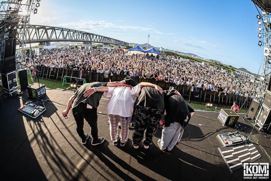 dEnkAのインスタグラム：「Thank you, KAKOGAWA MUSIC FES 2023! See ya again😎」