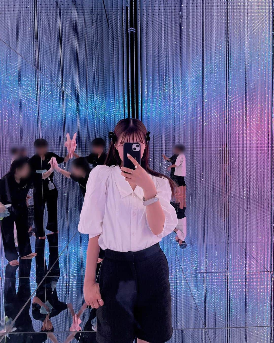 神﨑沙穏のインスタグラム：「@teamlab」