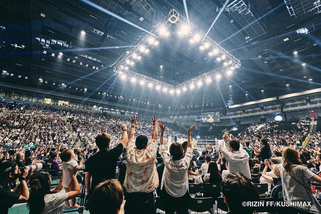 RIZIN FF OFFICIALのインスタグラム：「Thank you all for watching and attending #RIZIN44 How did you like the fights?」