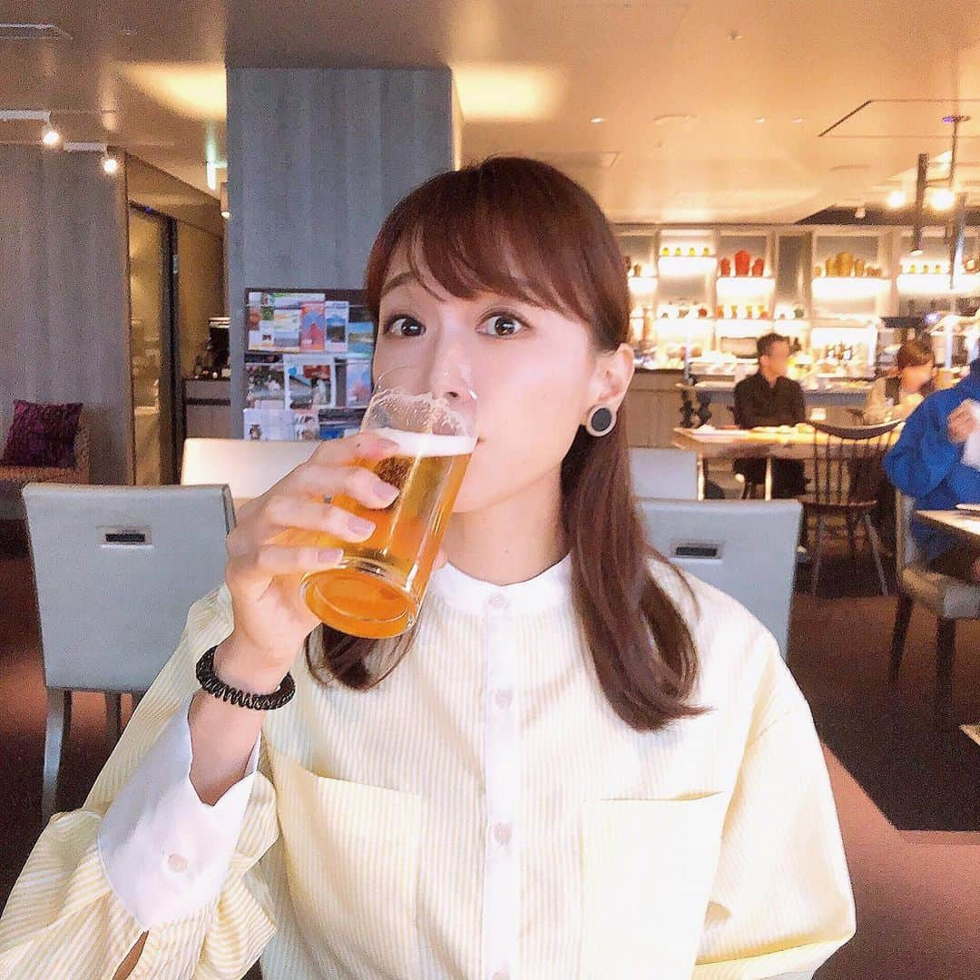 村山千代さんのインスタグラム写真 - (村山千代Instagram)「🍺 ひきこもり。ごはんもりもり。 ホテルのお姉さん皆いい人です。 #ホカンス #ホテル #ラウンジ #梅干しサワー #フリーフロー　 #hotel  #bar #lounge」9月24日 20時48分 - chiyocolate420