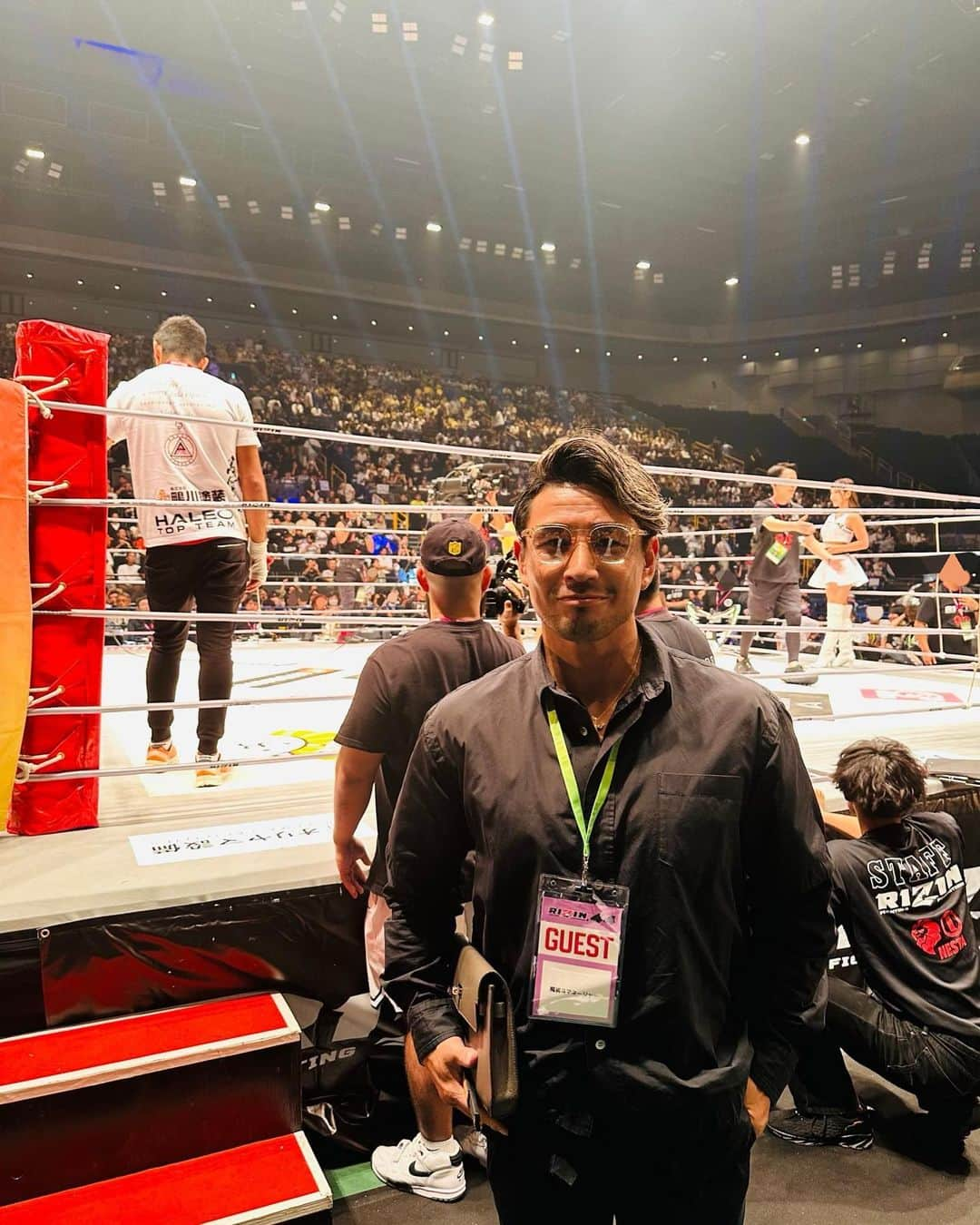 魔裟斗さんのインスタグラム写真 - (魔裟斗Instagram)「RIZIN観戦！ 楽しかった #魔裟斗  #rizin」9月24日 21時43分 - masato.official