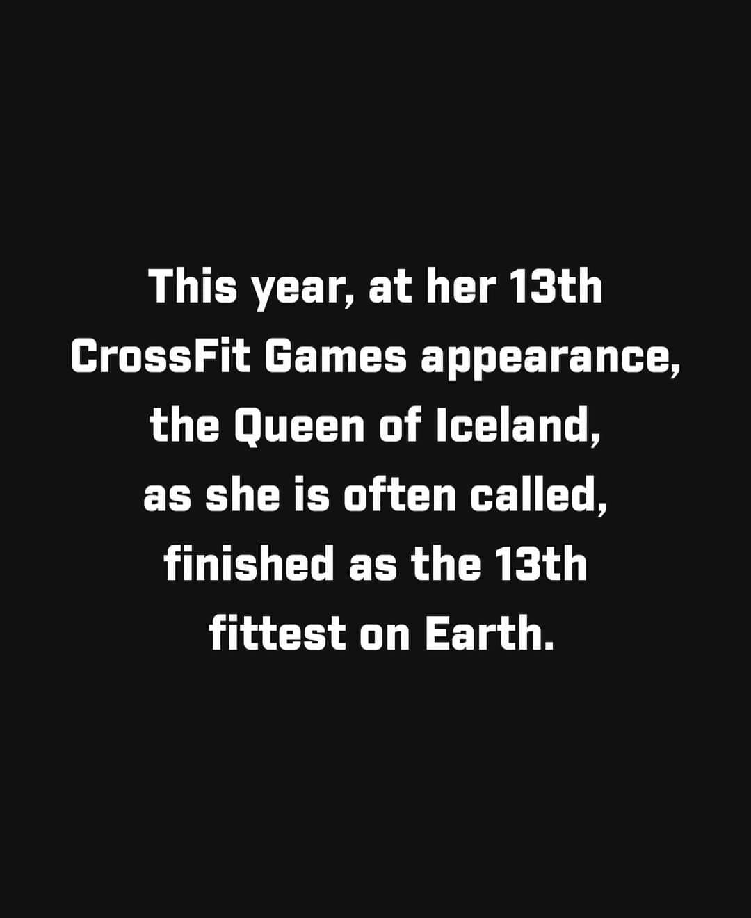 アニー・スラスドーターさんのインスタグラム写真 - (アニー・スラスドーターInstagram)「@anniethorisdottir 🇮🇸 has accomplished a lot in 13 years. And she always does it with a smile.  –Two-time Fittest Woman on Earth. –Has competed at the CrossFit Games across three decades. –Six-time podium finisher. –13-time CrossFit Games athlete. –Mother of one. –Affiliate owner of CrossFit Reykjavik. –13th at the 2023 CrossFit Games.  #CrossFit #CrossFitGames 🎨@lindseyaarellano • @crossfit」9月25日 8時30分 - anniethorisdottir