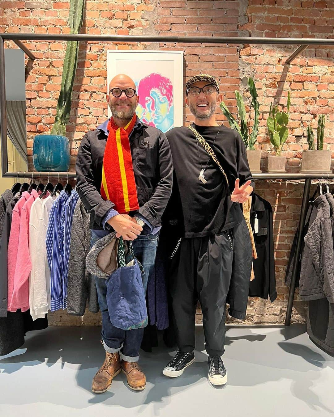 denham_japanさんのインスタグラム写真 - (denham_japanInstagram)「I am grateful for the chance encounter. @jamesveenhoff #denim #sensei #denim master #amsterdam」9月24日 23時37分 - denham_japan_by_aki_negishi