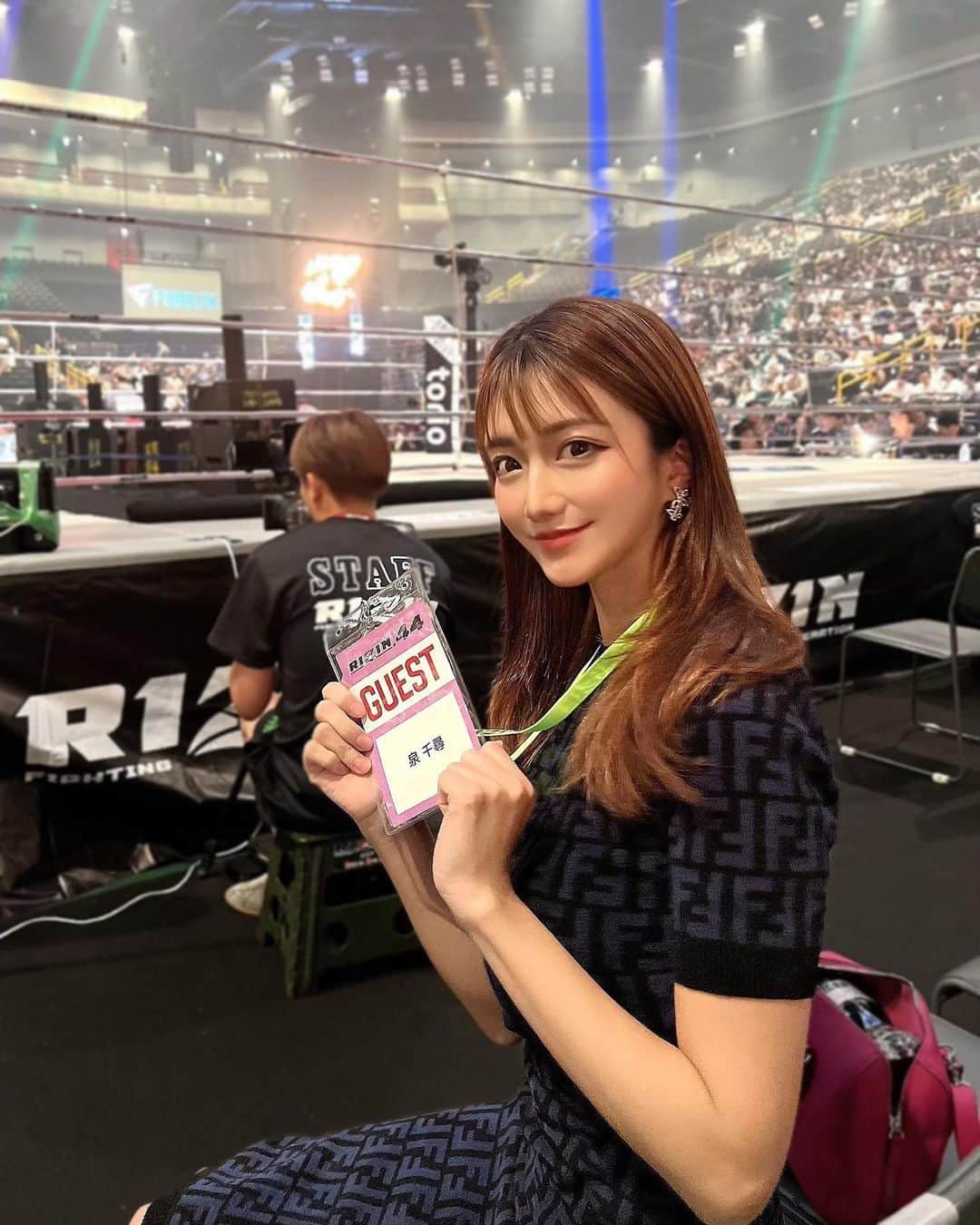 泉千尋のインスタグラム：「・　   オーディションで選び抜かれた new RIZINガール はいかわいい😍❤️  ダンスとフォーメーション そしてウォーキング。  見守りました🥰 おつかれさまでした🥰  @rizin_pr   次回は１週間後。 名古屋にて。  ・ ・ ・  #RIZINガール2023#RIZIN#rizinガール #ライジン#RIZIN44#さいたまスーパーアリーナ #クレベルコイケ #牛久絢太郎#金原正徳 #萩原京平#guest#格闘技#ステージ#モデル#ウォーキング#ダンス#アイドル#ユニット#idol#japanesegirl#dance#dancevideo#かわいい#親になった気分#pr」