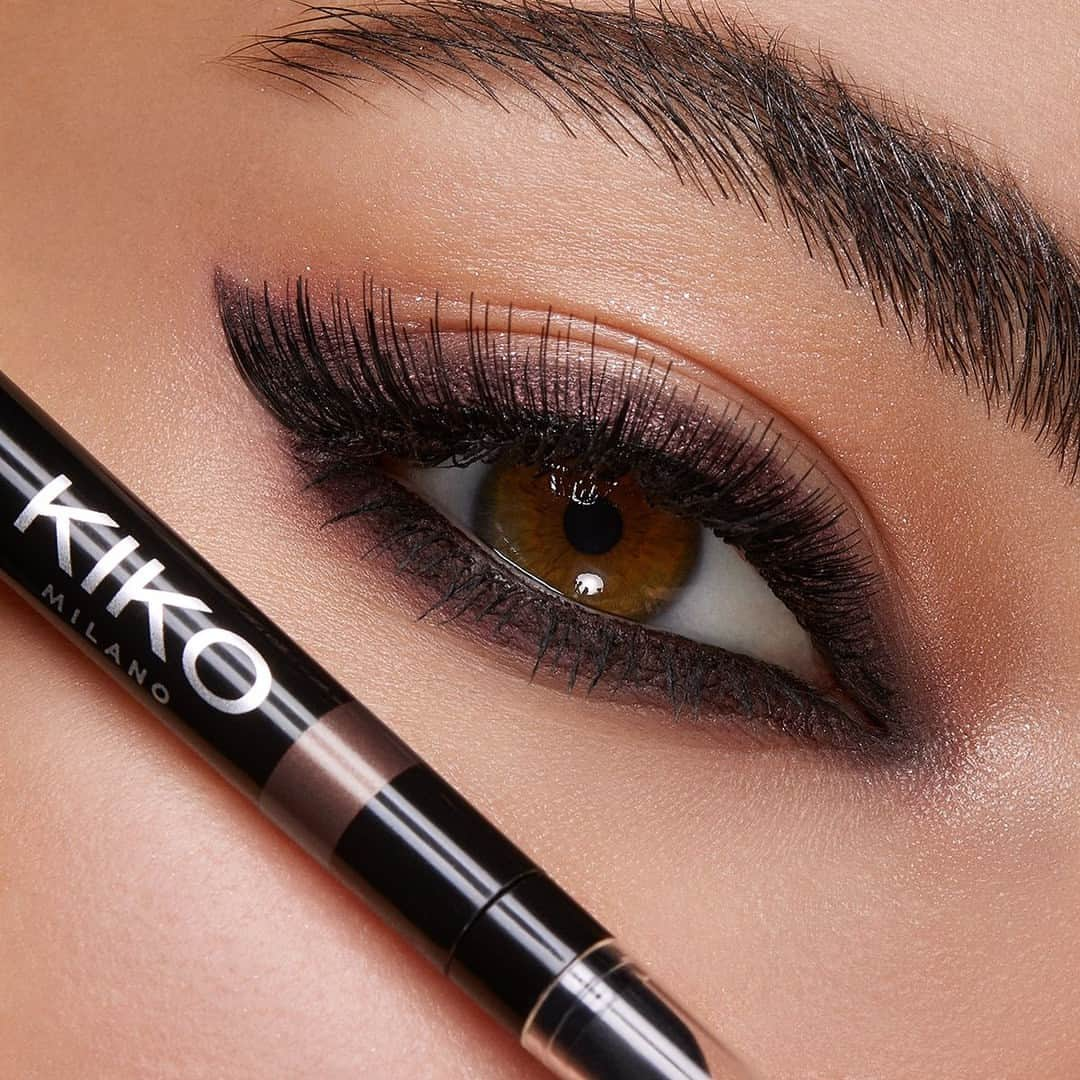 KIKO MILANOさんのインスタグラム写真 - (KIKO MILANOInstagram)「Captivate with burgundy elegance! 💫 Our Lasting Precision Automatic Eyeliner And Khôl is your key to precise and long-lasting allure. Dive into intense color for unforgettable eyes ✨⁣ ⁣ #KIKOEyes #eyelinerlook #eyepencil #browneyeliner #makeupideas ⁣ ⁣ Lasting Precision Automatic Eyeliner & Khol 04 - High Pigment Eyeshadow 42 - Ultimate Pen Eyeliner 01 - False Eyelashes Exaggerate - Maxi Mod Mascara - Eyebrow Sculpt Automatic Pencil 05⁣」9月25日 0時00分 - kikomilano