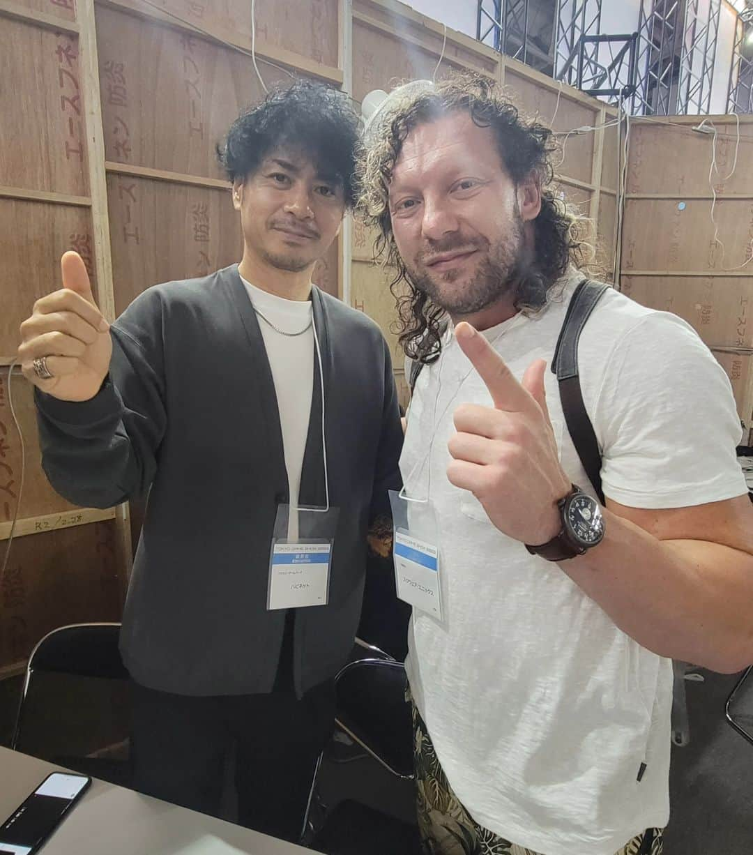 ケニー・オメガさんのインスタグラム写真 - (ケニー・オメガInstagram)「Always good to be back at Tokyo Game Show. Thank you to Square Enix, Namco, Capcom, Konami, Yuzo Koshiro, and everyone I met!」9月25日 0時17分 - kennyomegamanx