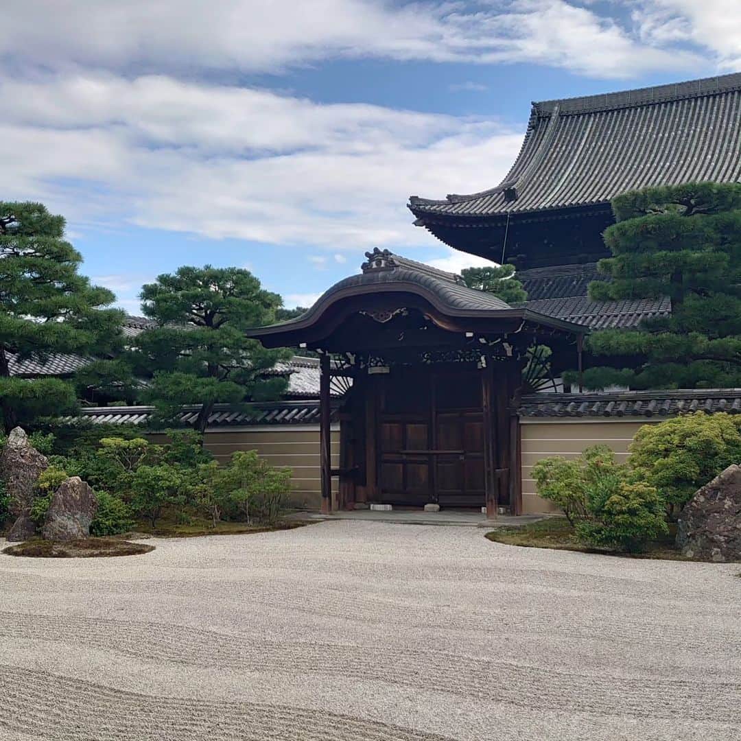 長塚全さんのインスタグラム写真 - (長塚全Instagram)「京都来たら絶対いく建仁寺。双龍がほんと圧巻だし、石庭でぽけ〜っとするの好き。」9月25日 1時05分 - zen_nagatsuka