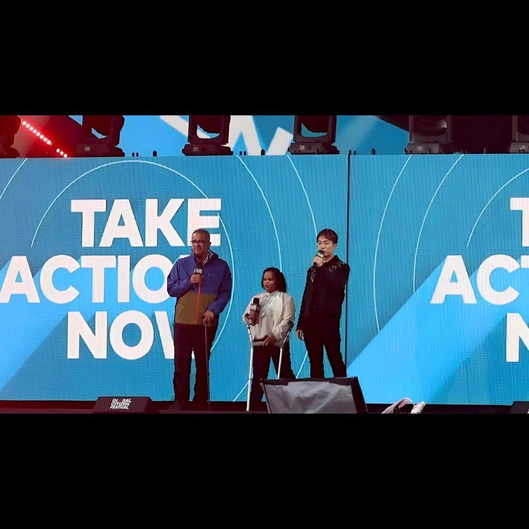 exileパフォーマンス研究所のインスタグラム：「🇺🇸 Thanks Global Citizen Festival   I am the ambassador for the recycle to end polio project. We donate polio vaccines to children around the world by collecting and recycling plastic bottle caps from all over Japan.  With Love,Dream,and Happiness  I hope to see Japan, the United States, and other nations keep growing their strong support for the fight to end polio.   Let’s come together to create a world where no child has to suffer from this preventable disease.  🫶🫶🫶🫶🫶🫶🫶🫶🫶  とても素敵な経験と勉強になりました👍 このキャンペーンに参加してくれているみなさんにこの体験をシェアして感謝をお伝えしたいと心から思いました❗️  いつも僕に勇気をくれるみなさん、本当にありがとうございます🫶  WHOのテドロスさんはとても温かく素敵な方でした😊  さて、日本🇯🇵に戻ります👍  #ENDPOLIO  #キャップアクション」