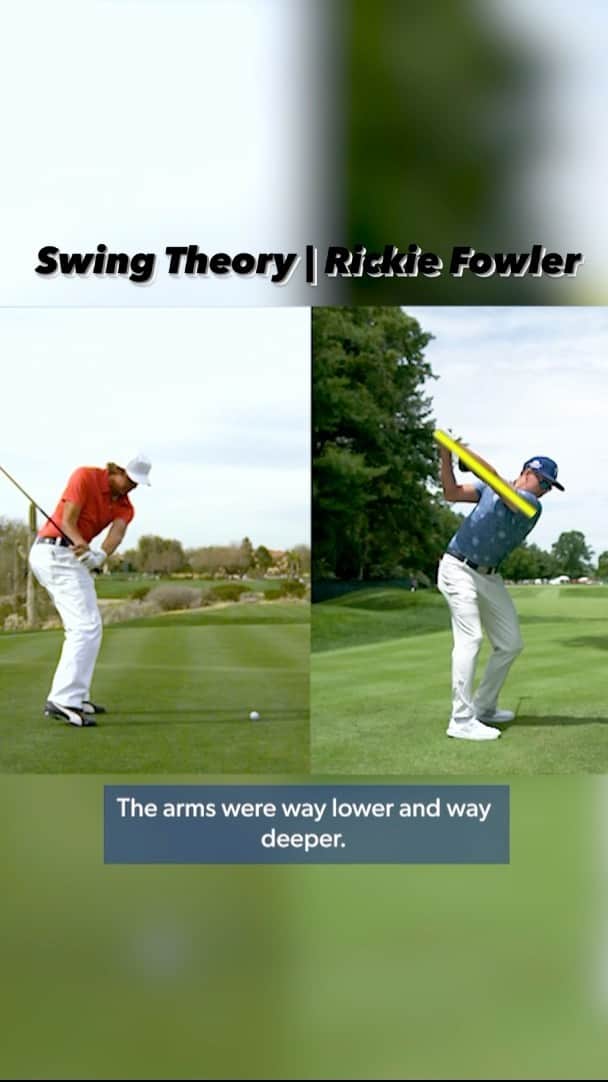 PGA TOURのインスタグラム：「A deep dive into the swing of @rickiefowler 🏌️‍♂️ Click the link in our bio to watch the full video 👀」