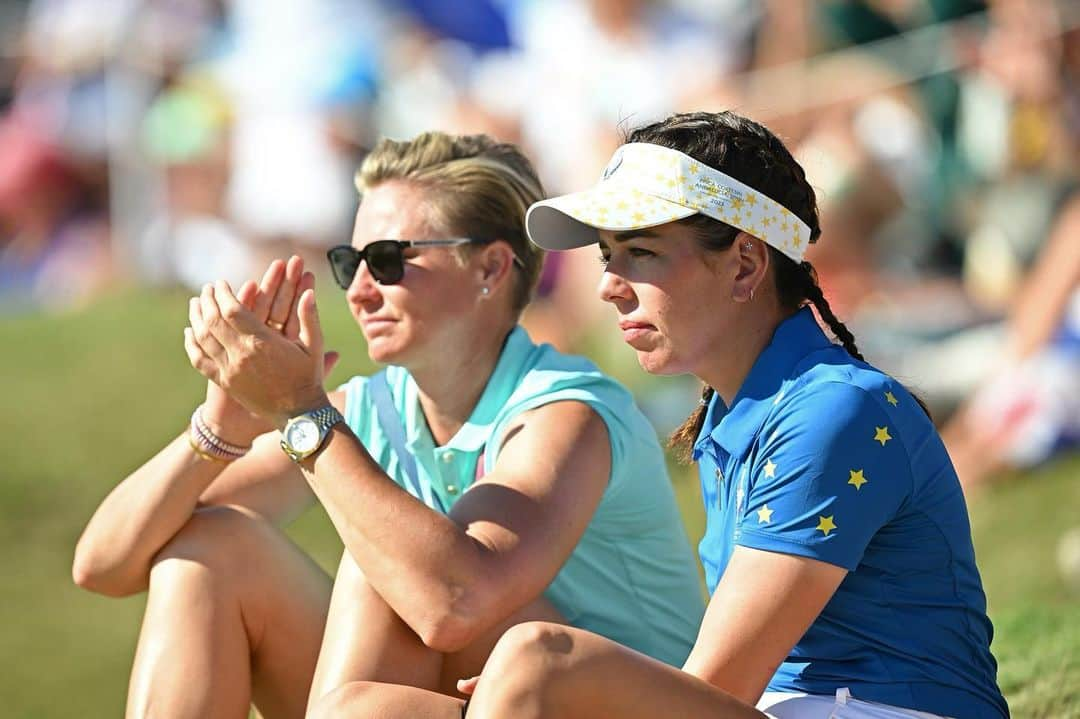 ライアン・オウトゥールのインスタグラム：「Mixed emotions this week, but one things for certain, I will always support/cheering you on @georgiahall23 @thesolheimcup」