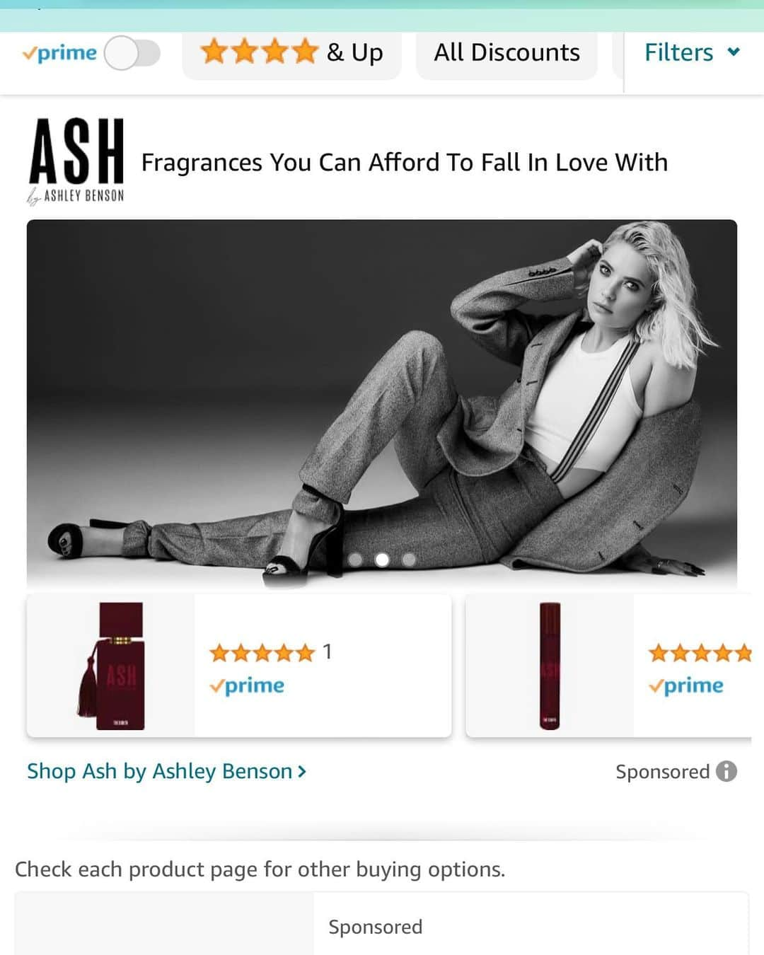 アシュレイ・ベンソンさんのインスタグラム写真 - (アシュレイ・ベンソンInstagram)「ASH is now on amazon. Get yours today 💋💋」9月25日 3時00分 - ashleybenson