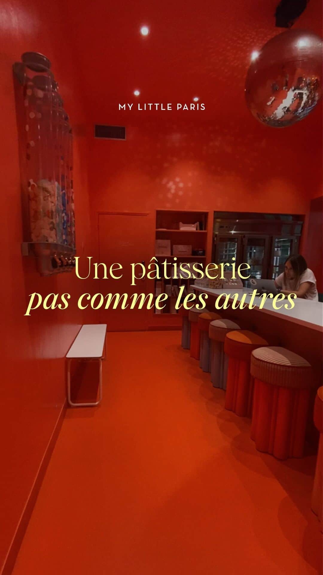 My Little Parisのインスタグラム：「L’award de l’adresse qui nous donne envie de fêter notre anniversaire tous les jours : @chezbogato . 🎂  🇬🇧And the award of the address that makes us want to celebrate our birthday everyday goes to : @chezbogato. 🎂」