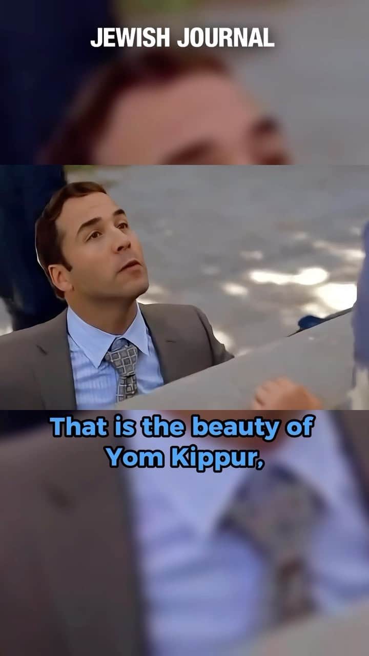 ジェレミー・ピヴェンのインスタグラム：「G’Mar Chatima Tova 💙   #yomkippur #highholidays #roshhashana #shabbatshalom #jewishholidays #entourage #jeremypiven #arigold #hbo」