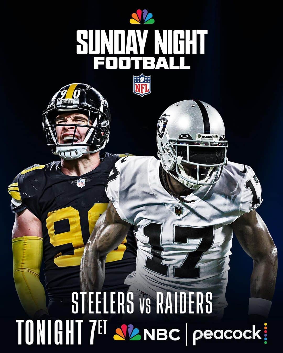 キャリー・アンダーウッドのインスタグラム：「Excited to head to tonight’s @snfonnbc game at @allegiantstadium and see my friends @miketiriconbc and @collinsworthpff on #FootballNightInAmerica! 🏈 🙌🏻」