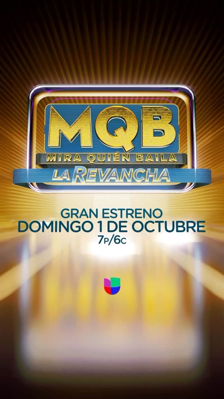 のインスタグラム：「La próxima semana se vuelve a encender la pista de #MiraQuienBaila, ¿listos para lo que se viene? 💃🏻🔥🕺🏻   Gran estreno de MQB ¡La Revancha! próximo domingo 7p/6c por @univision」