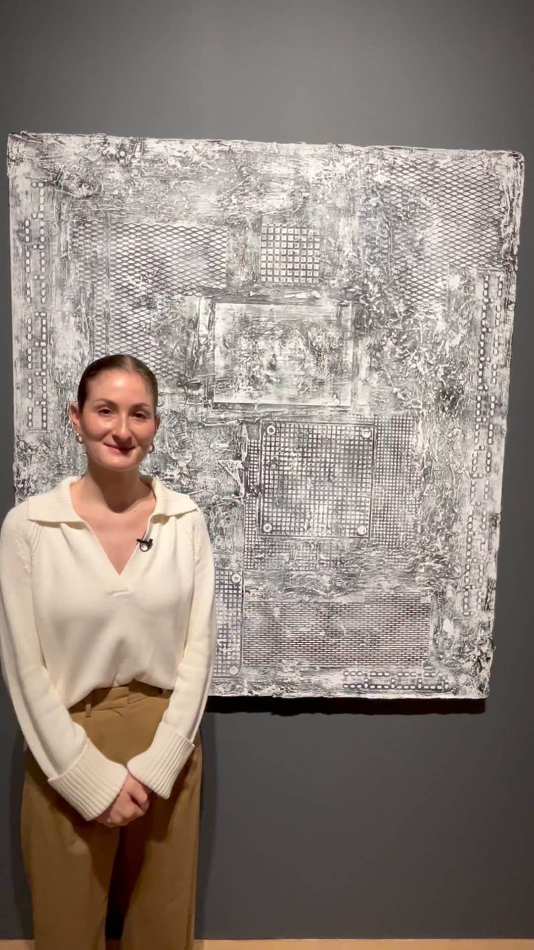 クリスティーズのインスタグラム：「Jack Whitten’s ‘Garden in Bessemer’  A kaleidoscopic surface of acrylic, Jack Whitten’s 1986 ‘Garden in Bessemer’ is emblematic of the artist’s ability to transform media into a variegated geographical terrain. This work marks a pivotal moment in the artist’s painting career where he began to challenge and revolutionize the possibilities of the painting medium. ‘Garden of Bessemer’ is the first major 1980s Whitten painting to come to auction in the past 5 years.  See this work and more from our upcoming Post-War to Present sale on view now at our Rockefeller Center galleries!」