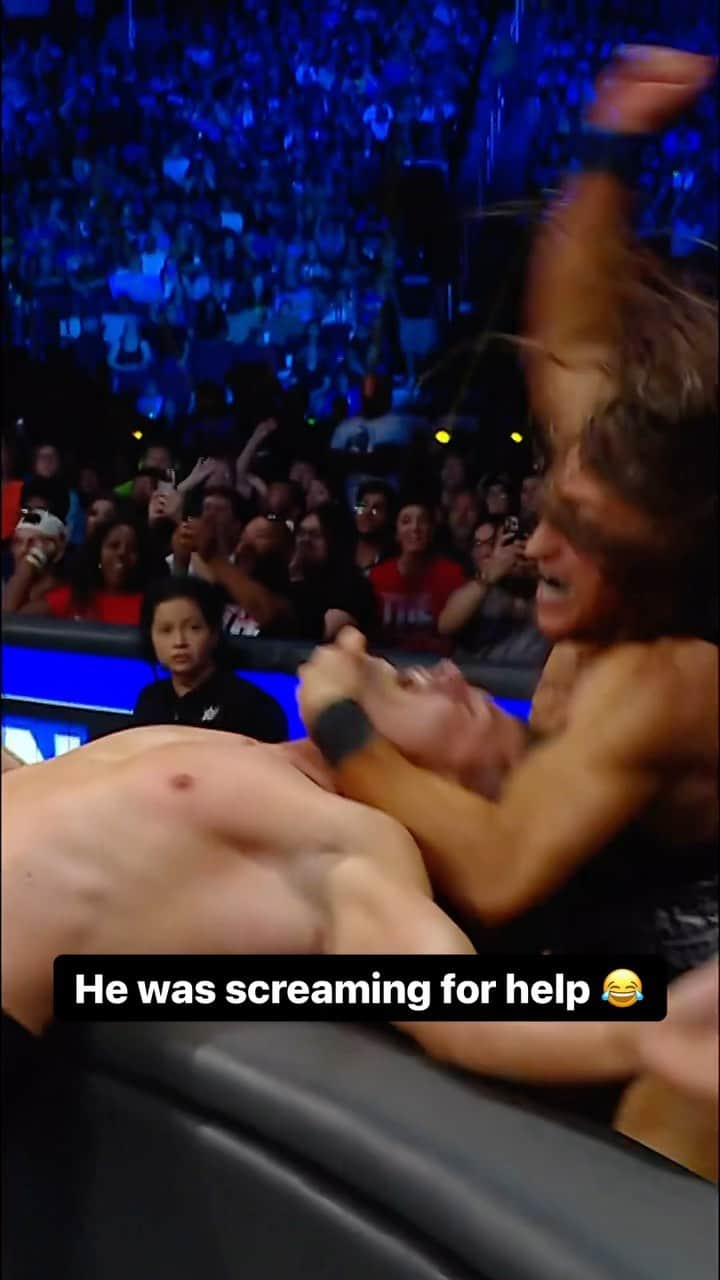 WWEのインスタグラム：「The 10 Beats can pop up from anywhere 👀」
