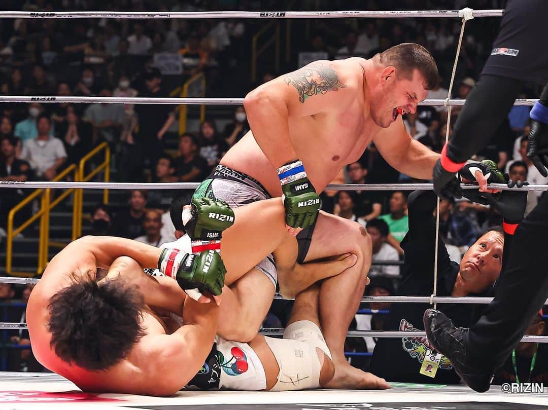 RIZIN FF OFFICIALさんのインスタグラム写真 - (RIZIN FF OFFICIALInstagram)「#RIZIN44 Match.2 "𝐈𝐧𝐞𝐯𝐢𝐭𝐚𝐛𝐥𝐞 𝐅𝐢𝐧𝐢𝐬𝐡 𝐛𝐞𝐭𝐰𝐞𝐞𝐧 𝐆𝐢𝐚𝐧𝐭𝐬" ---------------- @shivixay_official defeats @janoscsukas by SUB(Heel hold) 2:27 of Round 1.  #rizin #rizinff #mma #fighter」9月25日 21時00分 - rizin_pr