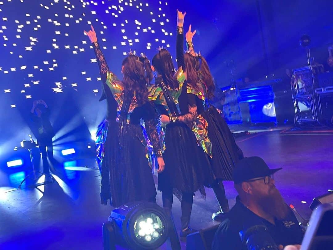 菊地最愛（MOAMETAL）のインスタグラム：「#babymetal #babymetalworldtour2023」