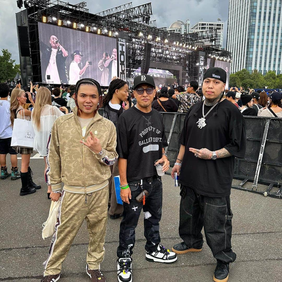 Kayzabroさんのインスタグラム写真 - (KayzabroInstagram)「YOKOHAMA KIDS in THE HOPE Fes with Mr. 麻神 & 獅子 #045style @thehope_fes」9月25日 17時13分 - kayzabro_ds455