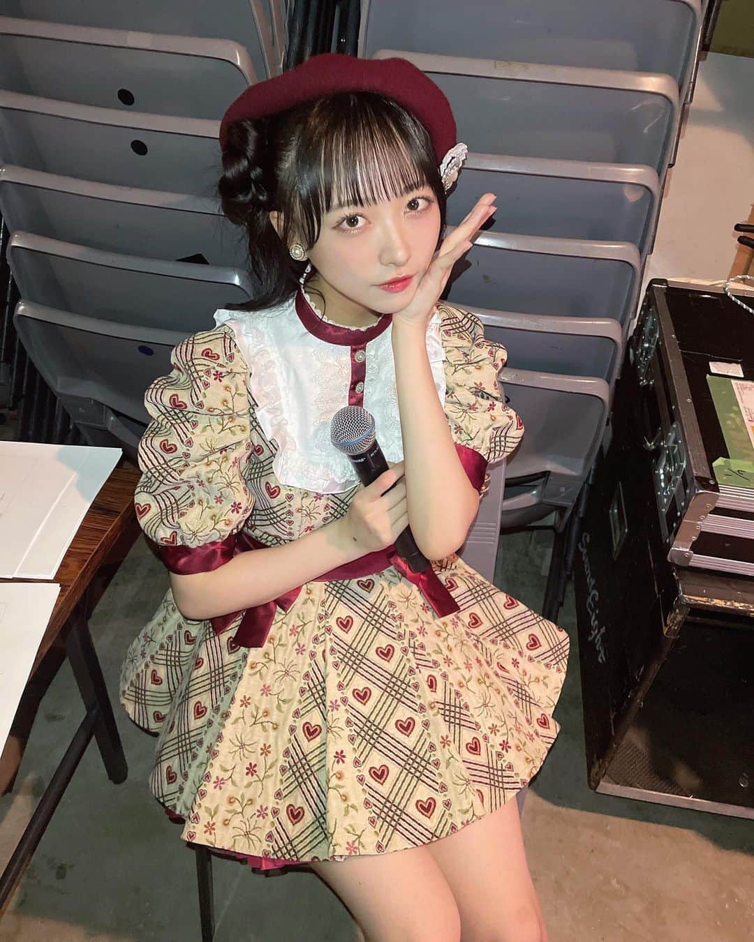 石田千穂のインスタグラム：「全国ツアー2023 新潟 本当に楽しくて、さらちゃんと2人して珍しくくらげヘアしました🫧 ありがとうございました！」