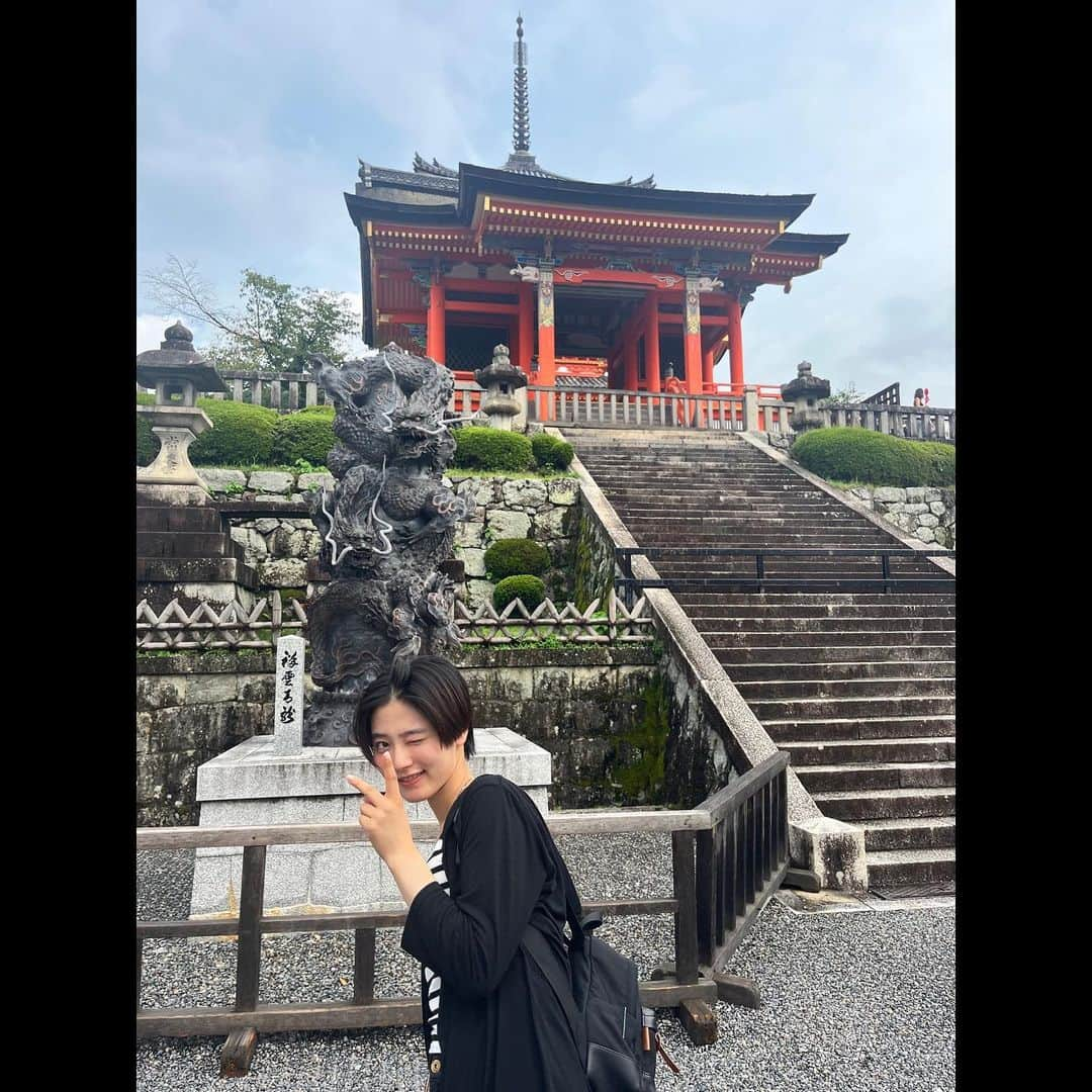 守谷菜々江さんのインスタグラム写真 - (守谷菜々江Instagram)「マミーと🍡  #京都#清水寺」9月25日 11時11分 - naaaa_morita2