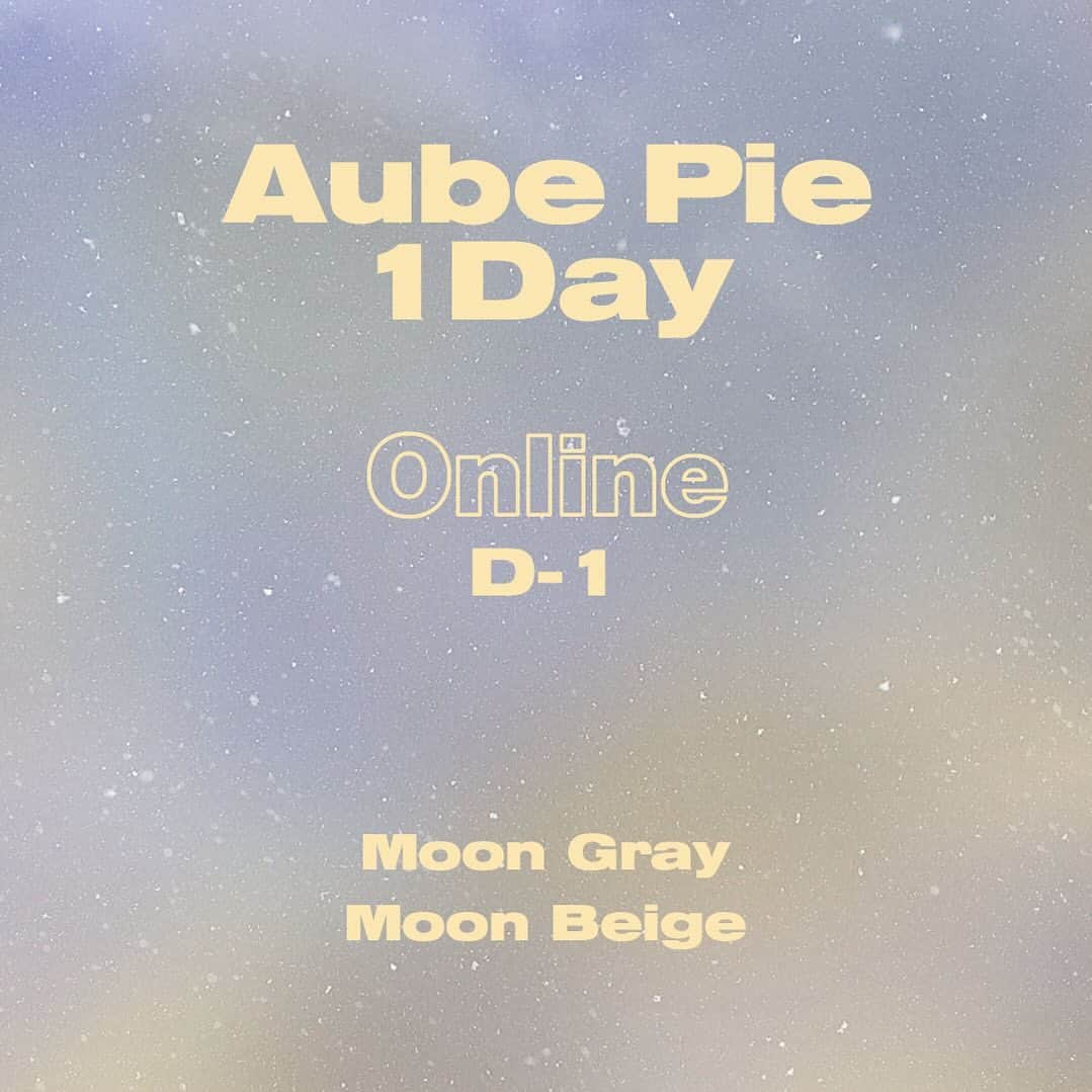 あさきのインスタグラム：「Aube Pie 1day 2종 출시 D-1💛 츄렌즈 플래그십 연남에서는 즉시 만나보실 수 있어요⚡️」