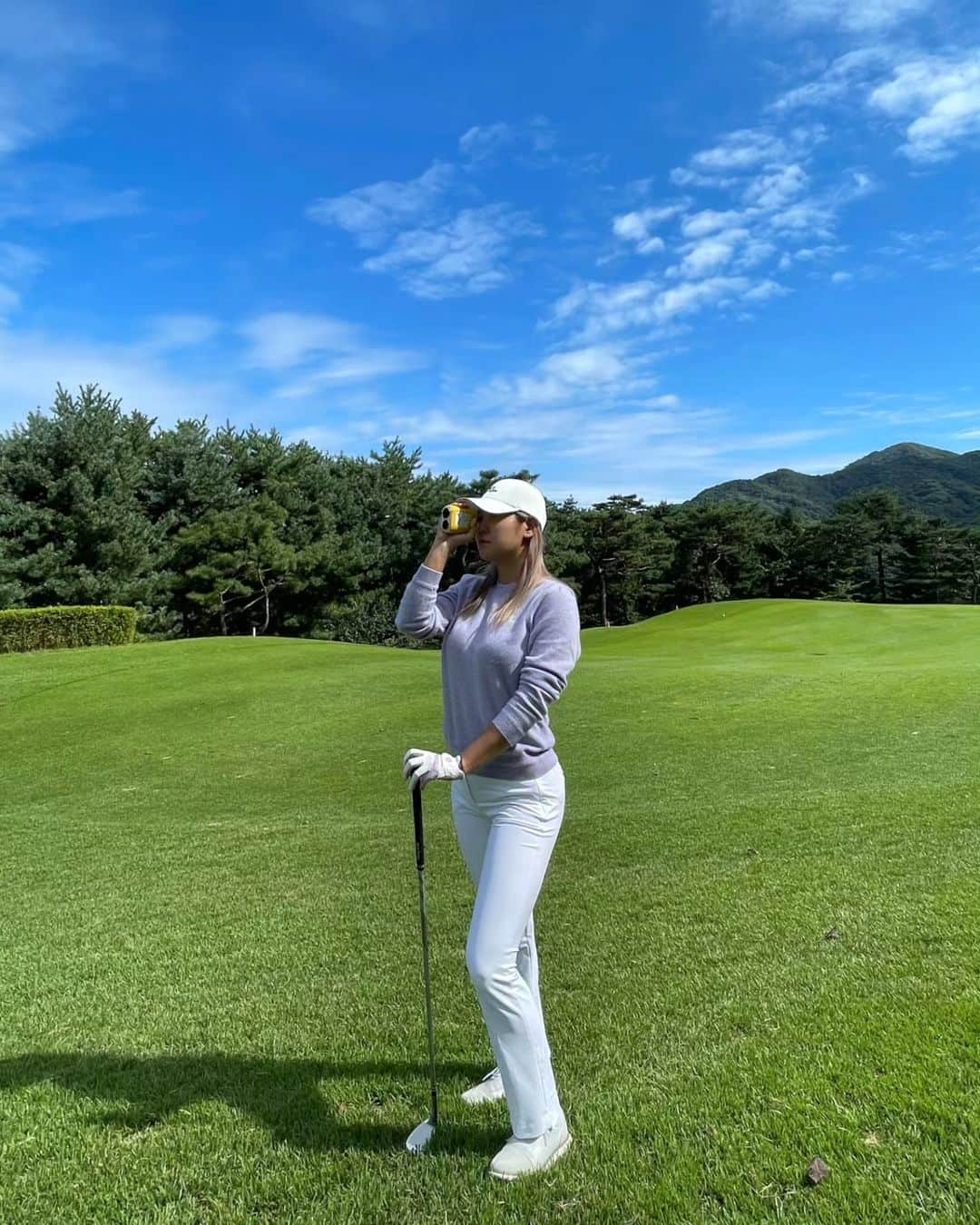 ソユのインスタグラム：「🏌‍♀️」