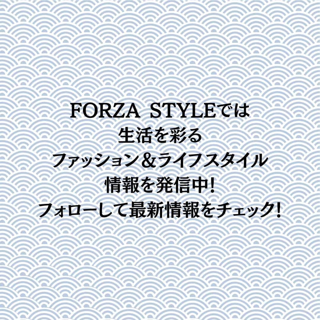 FORZA STYLE 編集部さんのインスタグラム写真 - (FORZA STYLE 編集部Instagram)「【包み込むような履き心地。新 ...
