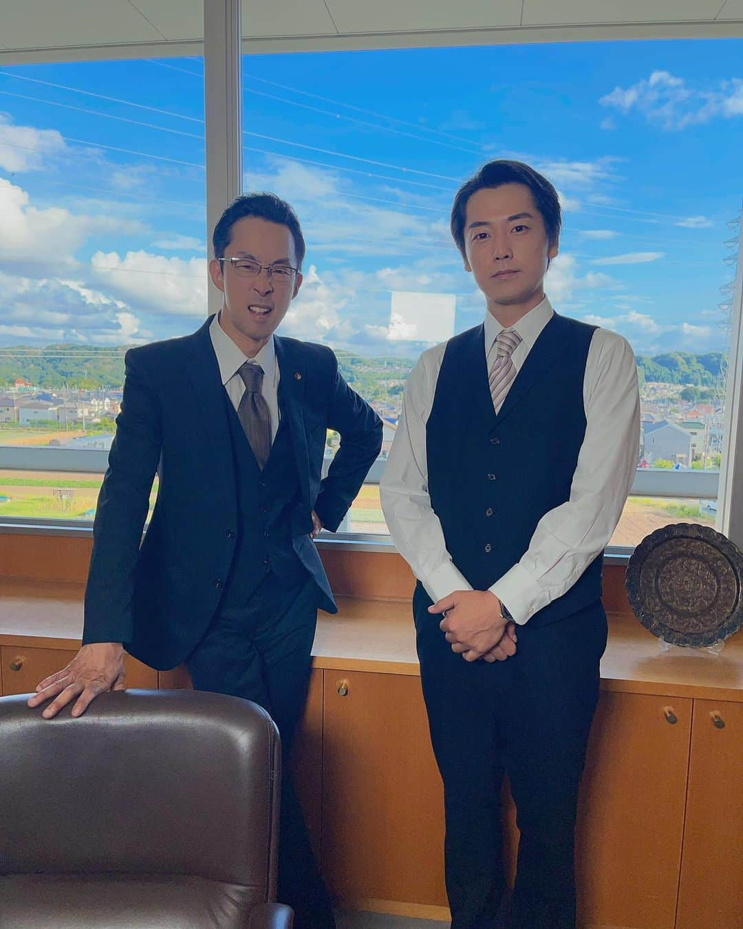 福士誠治さんのインスタグラム写真 - (福士誠治Instagram)「本日9月25日 テレビ東京にて 駐在刑事が20時より放送です。  是非是非ご覧ください  ダブル管理官でパシャリです。  #福士誠治 #北村有起哉 #駐在刑事 #テレビ東京 #ドラマ」9月25日 11時58分 - seiji_fukushi