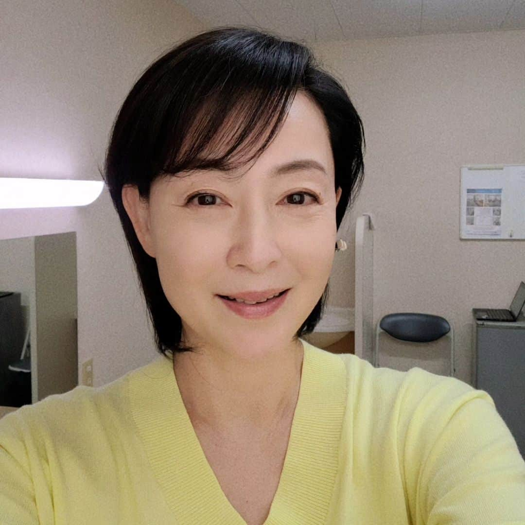 床嶋佳子のインスタグラム：「こんにちは！ 今日は撮影にきています！ こんな感じでーす！😊💕」