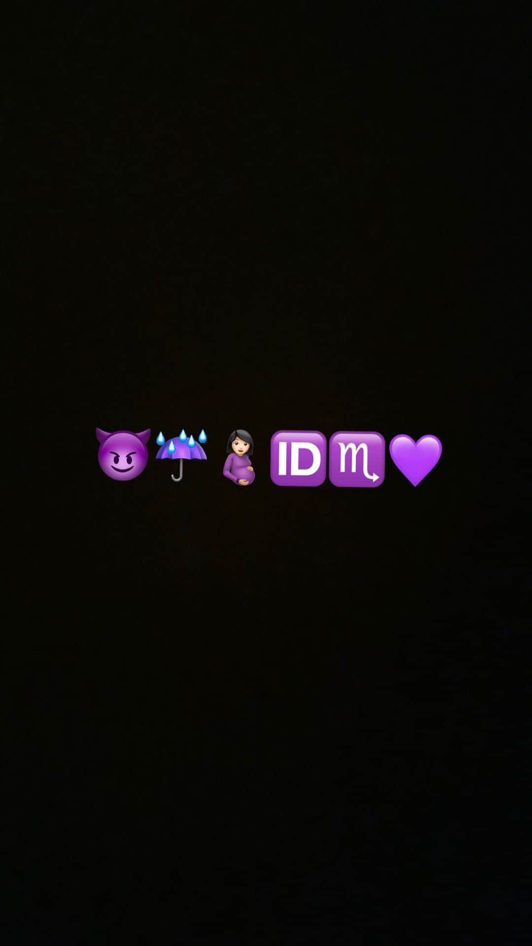 ファボラスのインスタグラム：「You know I’m pulling up when you feeling wavy…. 😈☔️🤰🏻🆔♏️💜」