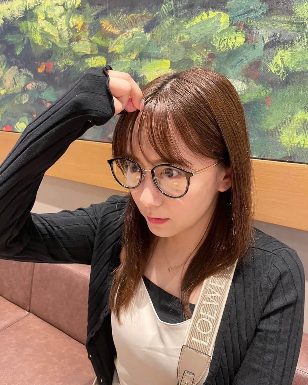 大場美奈のインスタグラム：「ちょっとだけ涼しくなってきた🍃」