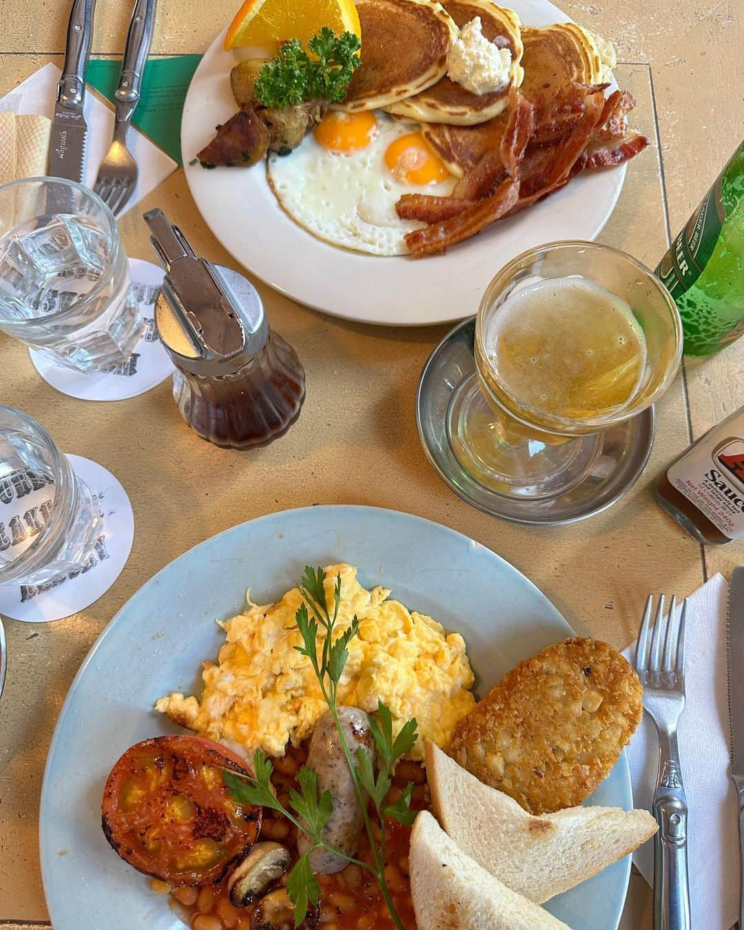 上原歩さんのインスタグラム写真 - (上原歩Instagram)「🍳🥞🧈🍞🍅  Lunch❤︎  ______________________________  #love #life #loveislove #lunch  #worldbreakfast」9月25日 15時02分 - ayumiuehara