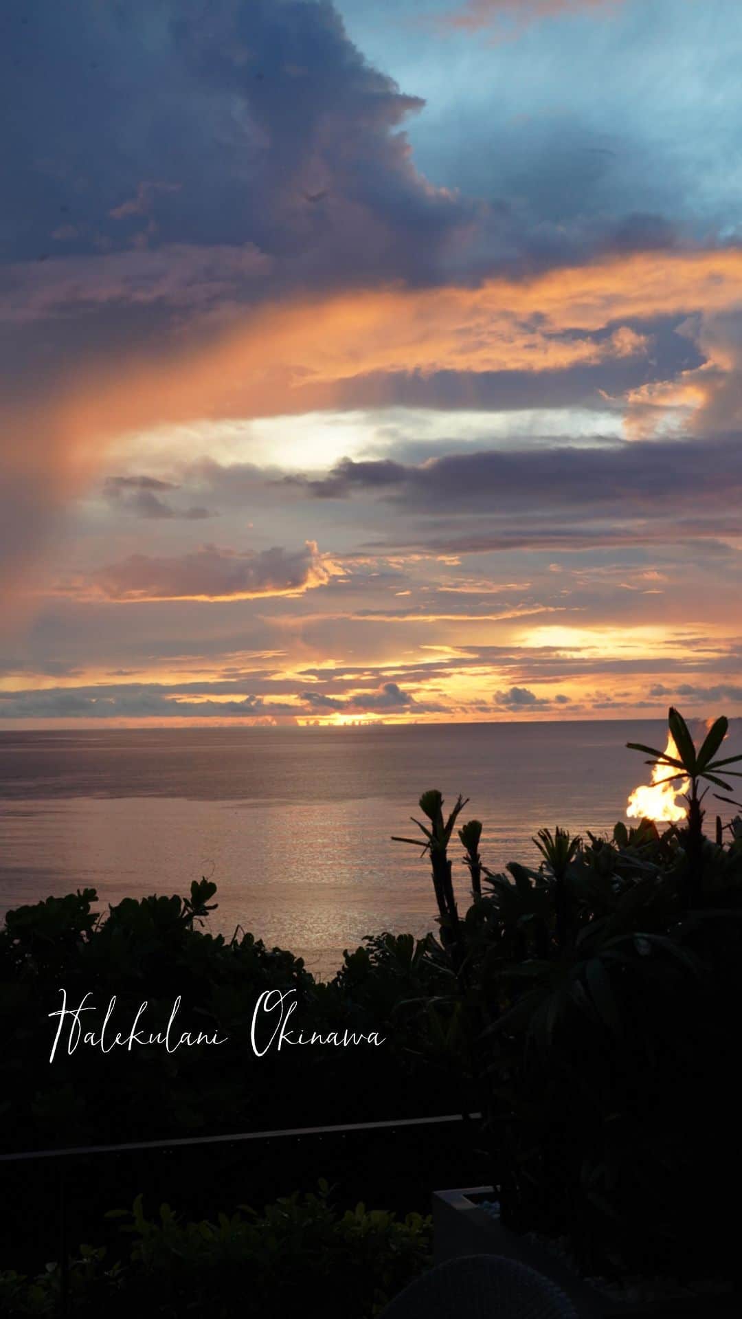 大橋菜央のインスタグラム：「House Befitting Heaven @halekulani_okinawa  English ver below  . . . 2度目のハレクラニは新しいレストラン、新しい体験にもチャレンジ💪🏾 ホテルのどこにいても感じられるホスピタリティにわちゃわっちゃの子連れでもリラックスできる滞在でした🥹🤍 . ・SHIROUXのレストラン 沖縄食材をこれまで食べたことのないお料理 どれもこれも美味しくて、プレゼンテーションも素敵🫶 個室から見る雨上がりのサンセットに感動でした . ・ハレクラニ沖縄オリジナル　ふわふわスフレパンケーキ　ヘーゼルナッツソース🥞 ふわっふわの生地にこれまたふわふわのたっぷりのソース 見た目もお味も最高🤩 , ・アフタヌーンティー ジュエリーボックスの中に並んだエメラルドグリーンが可愛い♡ ここにでも沖縄食材も使われていて沖縄らしさも🌺 1番のお気に入りはココナッツケーキ🥥 . ・子どもの体験 ジンベエザメの色付けに挑戦! 夕方17時以降予約なしで気軽に参加、 シーサーやジンベエザメなどの沖縄モチーフから選べてその日に持ち帰れるのも🙆‍♀️ . . . The more time I spend here, the more I love this hotel! We tried lot of new restaurant and activities this time. . Restaurant SHIROUX  As it is very nice restaurant, we hesitated to visit last time with kids, but this time we reserved a private room!  The menu was very innovative, a great fusion of Okinawa and French cuisine.  The views of the sunset from the private room were amazing. . Halekulani Okinawa original fluffy pancake with hazelnut sauce Not only the pancake, but the sauce was also “fluffy”! It was delicious🤩 . Afternoon tea Beautiful emerald green colors in the “jewelry box”💎. You can see some of the Okinawa food here too! My favorite was the coconut cake🥥 Yum!! . Kids activities They tried whale shark painting!  You can join after 17:00 without any reservation, also you can take your art home right after you finish. Easy and fun! . . . #naoliving_travel #naoliving_okinawa  #miababyliving #annbabyliving  #ハレクラニ沖縄 #halekulaniokinawa #ハレクラニヴィラ #halekulanivilla」