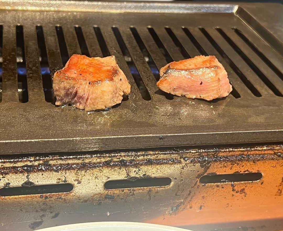 中村優のインスタグラム：「いつか食べた肉🤤」