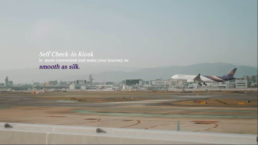 タイ航空のインスタグラム：「When you’re jet-setting to Seoul, take off with THAI. Enjoy a seamless trip with hassle-free-check-in and self-bag-drop kiosks.  #thaiairways #smoothassilk #seoul #southkorea #selfcheckin #selfbagdrop」