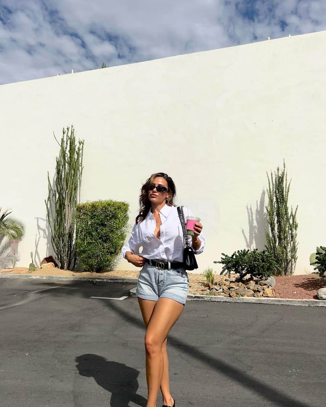 アナ・チエリのインスタグラム：「I love a good change of scenery 🫶🏽🌵💓」