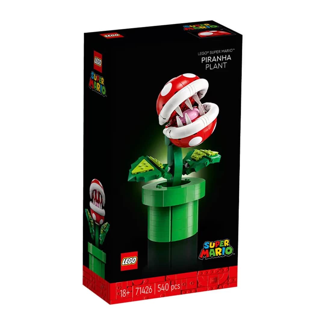 HYPEBEASTさんのインスタグラム写真 - (HYPEBEASTInstagram)「Protect your home with your very own Super Mario Piranha Plant by @lego.⁠ ⁠ First introduced in the World 1-2 levels of the 1985 'Super Mario Bros.' game, the 500-piece set can be adjusted in various positions moving the head, mouth, stalk and leaves to create the perfect pose. The set is priced at $60 USD and will be available for order via LEGO’s official site starting November 8.⁠ Photo: LEGO」9月26日 2時01分 - hypebeast