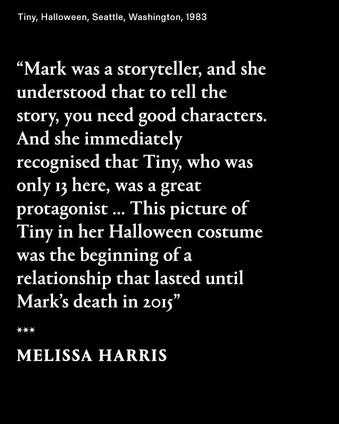 AnOther Magazineさんのインスタグラム写真 - (AnOther MagazineInstagram)「Upon entering @coberlin's latest exhibition, Mark Ellen Mark: Encounters, it’s obvious that from her earliest snapshots onwards, Mark had an unwavering, exceptional ability to capture moments and people at their essence ✨⁠ ⁠ As the career-spanning survey opens – the first of its kind for the American photographer – its curators #MelissaHarris and sophiagreiff speak to @daisyaecw to reveal the stories behind five of her most captivating works. Read the full stories at the link in bio 📲⁠ ⁠ 📸 © Mary Ellen Mark, Courtesy of @maryellenmarkfoundation and Howard Greenberg Gallery⁠ 1. Oregon State Hospital, Salem, Oregon, 1976⁠ 3. Contortionist with Sweety the Puppy, Raj Kamal Circus, Upleta, India 1989⁠ 5. Kissing in a bar, New York, 1977⁠ 7. Feminist demonstration, New York City, 1970⁠ 9. Tiny, Halloween, Seattle, Washington, 1983 ⁠」9月26日 2時01分 - anothermagazine